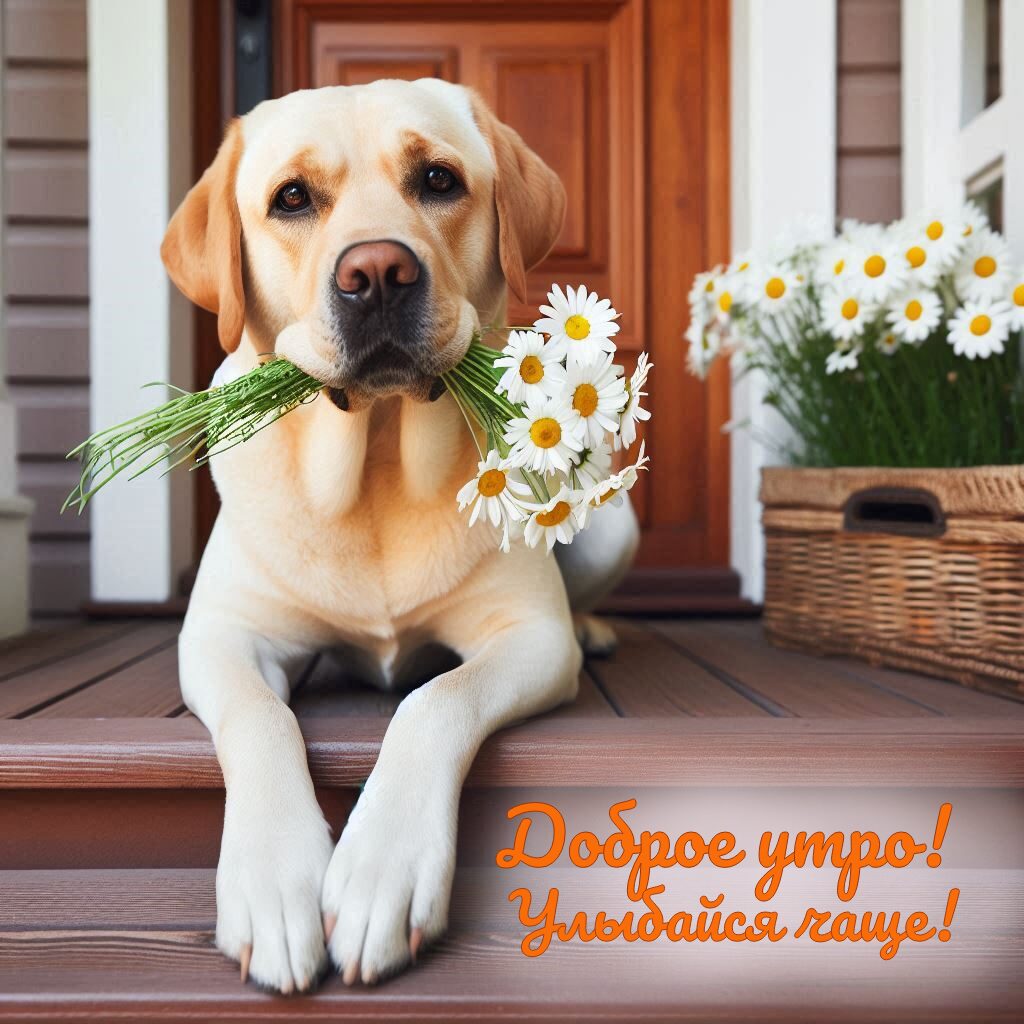 Мерцающие открытки доброго дня и хорошего настроения